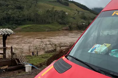 Morre pai de mulher que filmou casa arrastada por correnteza na Serra Gaúcha
