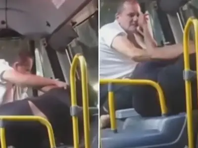 Motorista e passageira trocam agressões em ônibus na Freguesia, Rio