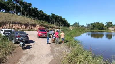 Motorista morre afogado após carro cair em represa no Noroeste do ES