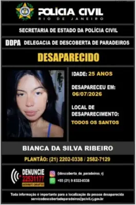 Mulher de 26 anos é encontrada morta e enterrada em fazenda na RJ-115