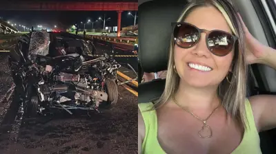 Mulher morre e filho adolescente fica ferido em acidente na PR-444 em Arapongas