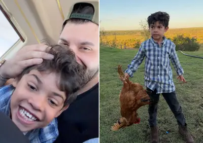 Murilo Huff mostra filho com Marília Mendonça se divertindo na fazenda