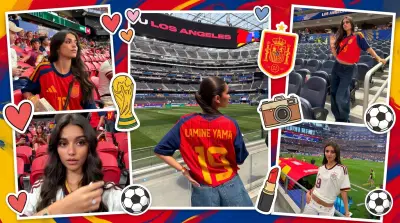 Namorada de Yamal, Inés García usa looks simples na Copa e faz apelo por Bieber