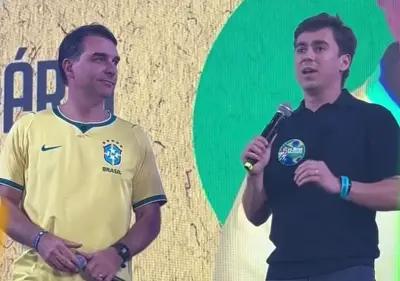 Nikolas Ferreira nega envolvimento em vídeo de Michelle contra Flávio e desafia provas