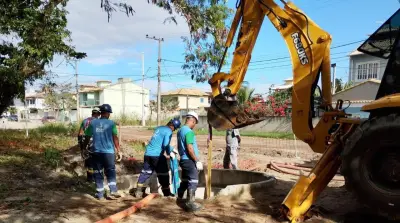 Novo sistema de esgoto beneficia mil moradores e despolui Lagoa de Iriry