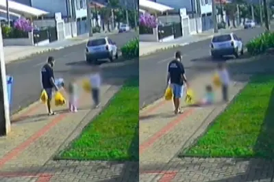 Pai chuta filha de 3 anos em Francisco Beltrão; mãe registra BO