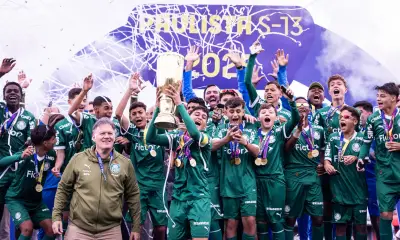 Palmeiras sub-13 chega a 100 jogos invicto no Paulista e mira penta