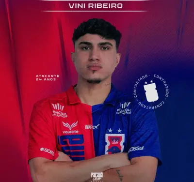 Paraná Clube anuncia atacante Vini Ribeiro para a Copa Paraná