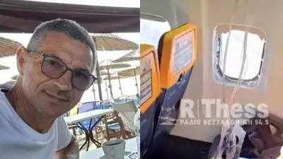 Passageiro de 61 anos quase sugado para fora de avião da Ryanair relata trauma