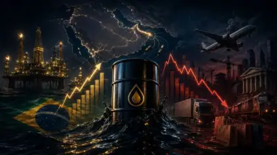 Petróleo Brent sobe 7% após ataques dos EUA ao Irã; mercados reagem