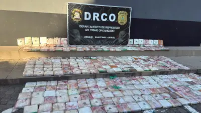 Polícia apreende 400 kg de skunk e prende três em condomínio na Ponta Negra
