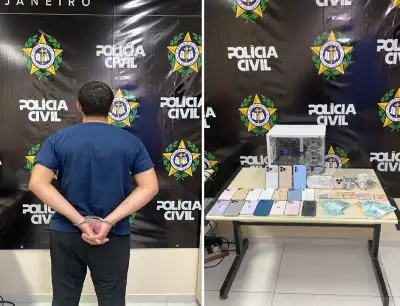 Polícia Civil prende principal receptador de celulares furtados em Cabo Frio