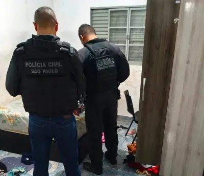 Polícia cumpre mandados contra golpe da falsa central em Itu