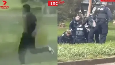Policial esfaqueada no pescoço na Austrália: suspeito baleado e preso