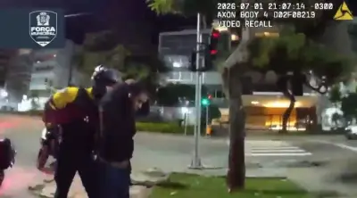 Prisão no Leblon: suspeito com tornozeleira e réplica de arma é detido