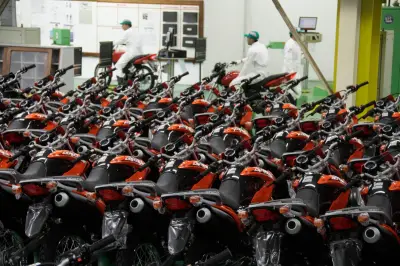 Produção de motos no Brasil atinge maior nível desde 2011