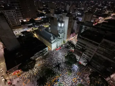 Romaria de Aparecidinha reúne 100 mil fiéis em Sorocaba
