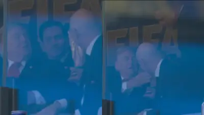 Ronaldo Fenômeno leva taça da Copa a Trump em camarote nos EUA