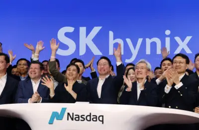 SK Hynix despenca 15% após IPO nos EUA; maior queda em 20 anos