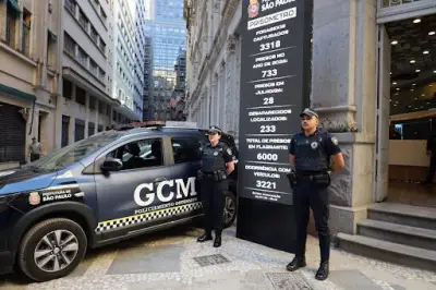 Smart Sampa: 6 mil prisões em flagrante com 50 mil câmeras