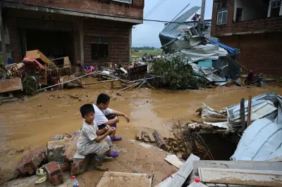 Sobe para 39 número de mortos em inundações no sul da China