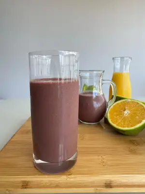 Suco de açaí com laranja: pré-treino natural e nutritivo