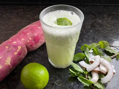 Suco de batata-doce e limão: receita nutritiva indicada por nutricionista