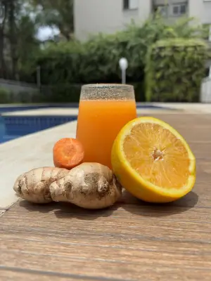 Suco de cenoura com gengibre: receita prática e nutritiva para o verão