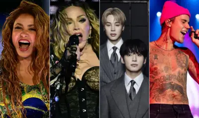 Tom Cruise, Madonna, Shakira e Justin Bieber na final da Copa 2026