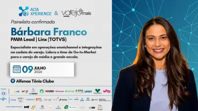 TOTVS Linx apresenta ERP omnichannel no ACIA Experience & Varejo+