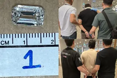 Turista esconde diamante na boca e é preso em Singapura