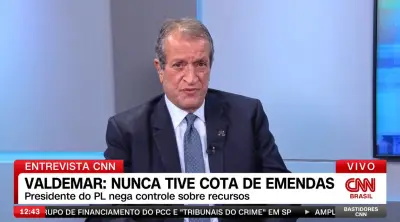 Valdemar diz que Flávio Bolsonaro não estava preparado para ser candidato