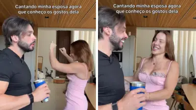 Vídeo de influenciador com cantadas para esposa ultrapassa 5,5 milhões de views