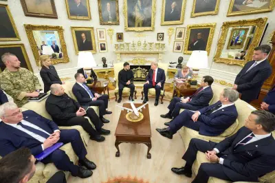 Zelensky e Netanyahu buscam armas e apoio de Trump na Casa Branca