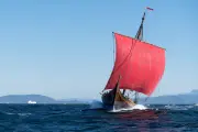 'A Odisseia' lota salas IMAX com cena gravada no maior navio viking
