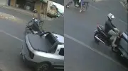 Acidente com caminhonete deixa dois motociclistas feridos em Teresina