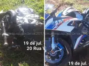 Acidente com duas motos deixa vítima com fratura exposta na Rodovia dos Bandeirantes