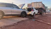Acidente com quatro veículos deixa feridos na Zona Oeste de Macapá