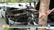 Acidente com quatro veículos na Zona Sul de São Paulo deixa cinco feridos