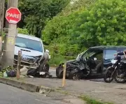 Acidente entre carros no Muçumagro deixa três feridos em João Pessoa