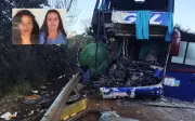 Acidente entre ônibus e caminhão mata duas mulheres na BR-267 em MG