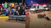 Acidente grave em Santarém deixa duas pessoas feridas na rodovia Curuá-Una