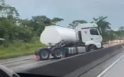 Acidente na BR-101 em Itaporanga D'Ajuda deixa trânsito lento