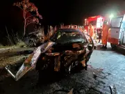 Acidente na BR-251 em Francisco Sá mata duas pessoas e fere três