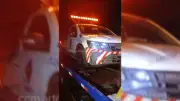 Acidente na SP-278 em Ourinhos: carro de inspeção bate na traseira e motorista foge