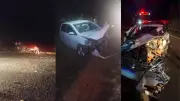 Acidentes frontais em Araguari: um morto e dois feridos em 10h