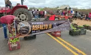 Agricultores protestam em PE por asfaltamento da PE-571