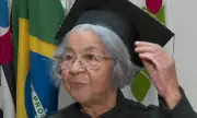 Aos 83 anos, idosa se forma na EJA e sonha em cursar faculdade em SP