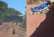 Apreendida grande quantidade de drogas após carreta tombar na BR-010 em Goiatins
