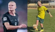 Após eliminação do Brasil, 'Mini Haaland' torce pela Noruega na Copa